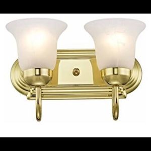 Bath Light, Polished Brass